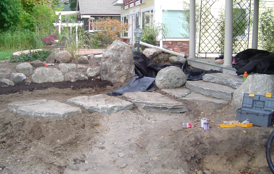 Оригинальный ландшафтный дизайн - фото 11