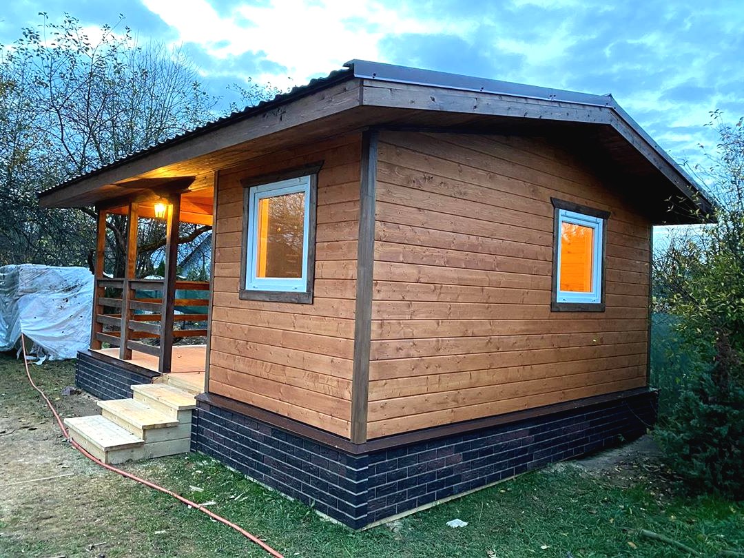 Баня и бруса размером 6х4,5 м - фото 3