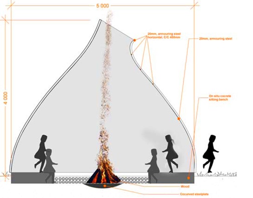 Оригинальная беседка - фото 9