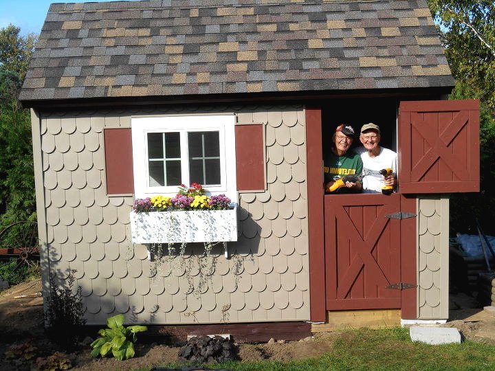 Оригинальный садовый домик - фото 13