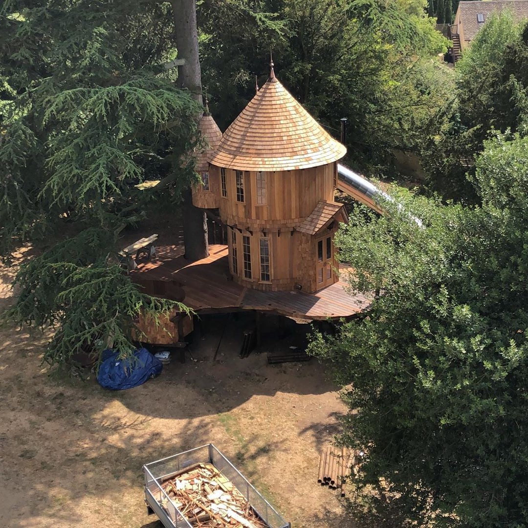 Двухэтажный дом на дереве - фото 14