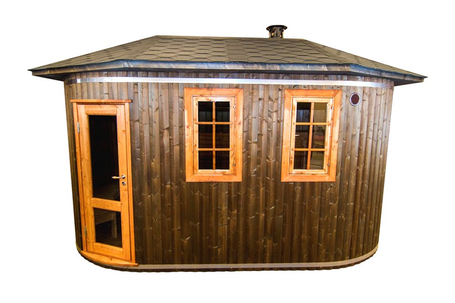 Мини сауна из хвойного дерева - фото 2