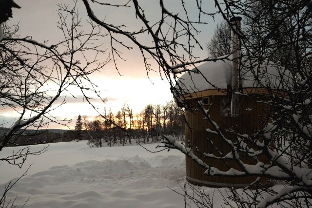 Дровяная горная сауна - фото 8