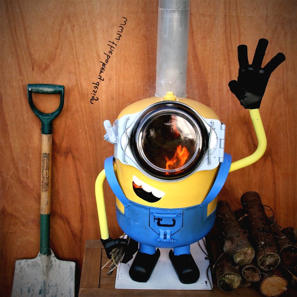 Крутая печь из газового баллона - фото 29