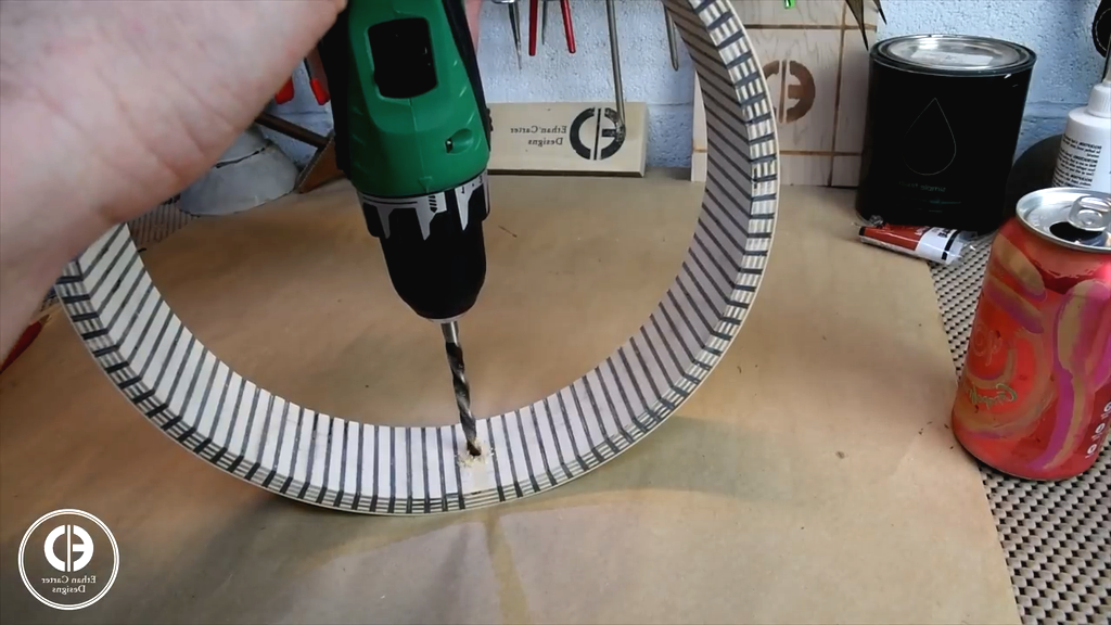 Часы из фанеры своими руками - фото 15