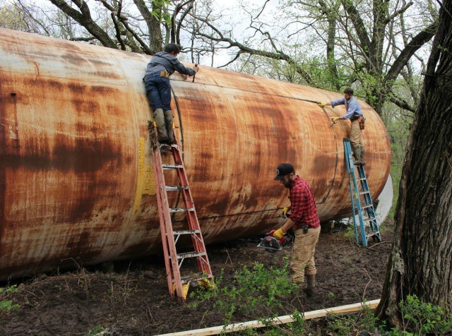 Дом из бочки - фото 5
