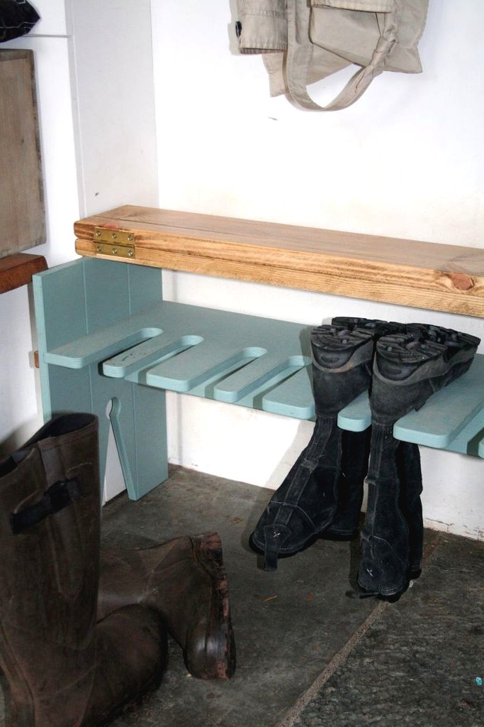 Оригинальная скамья для обуви - фото 6