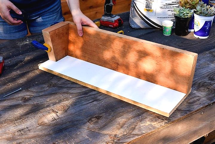 Цветочный горшок из бетона - фото 4