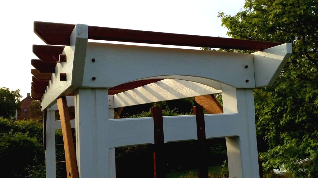 Пергола для роз - фото 24