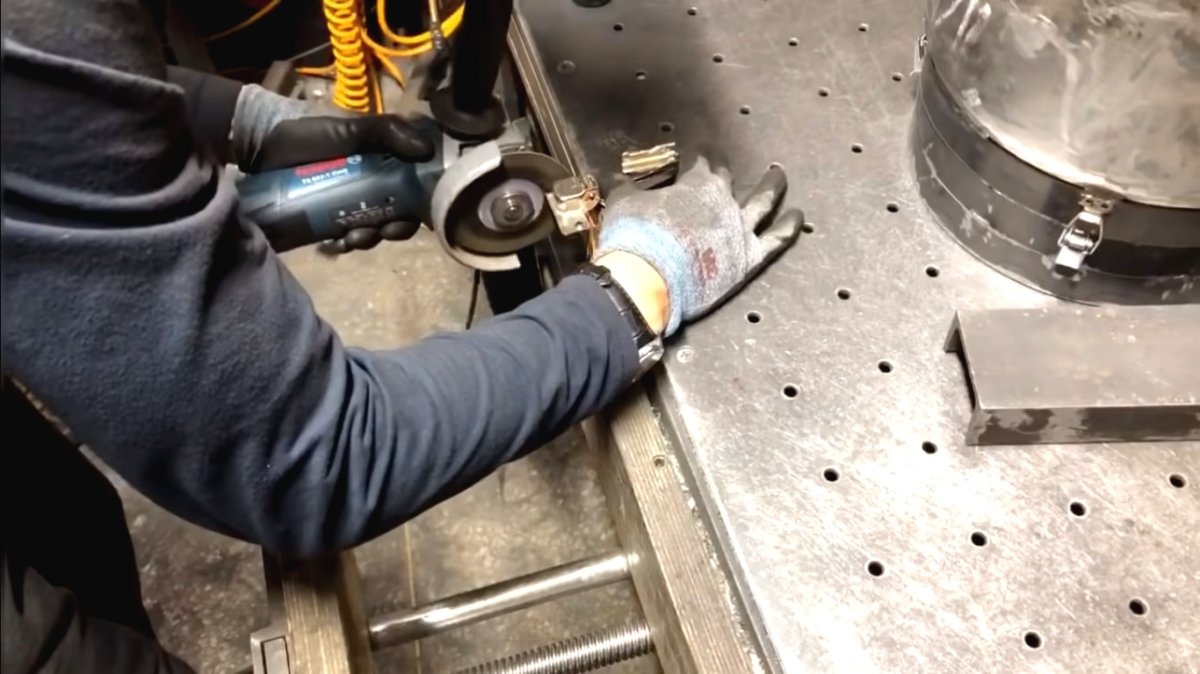 Буржуйка из старого газового баллона - фото 45