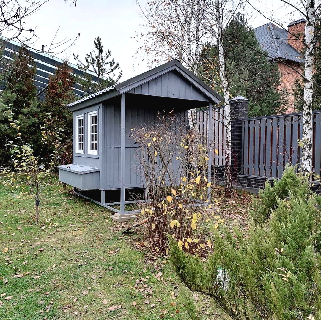 Небольшой утепленный курятник до 10 кур - фото 9