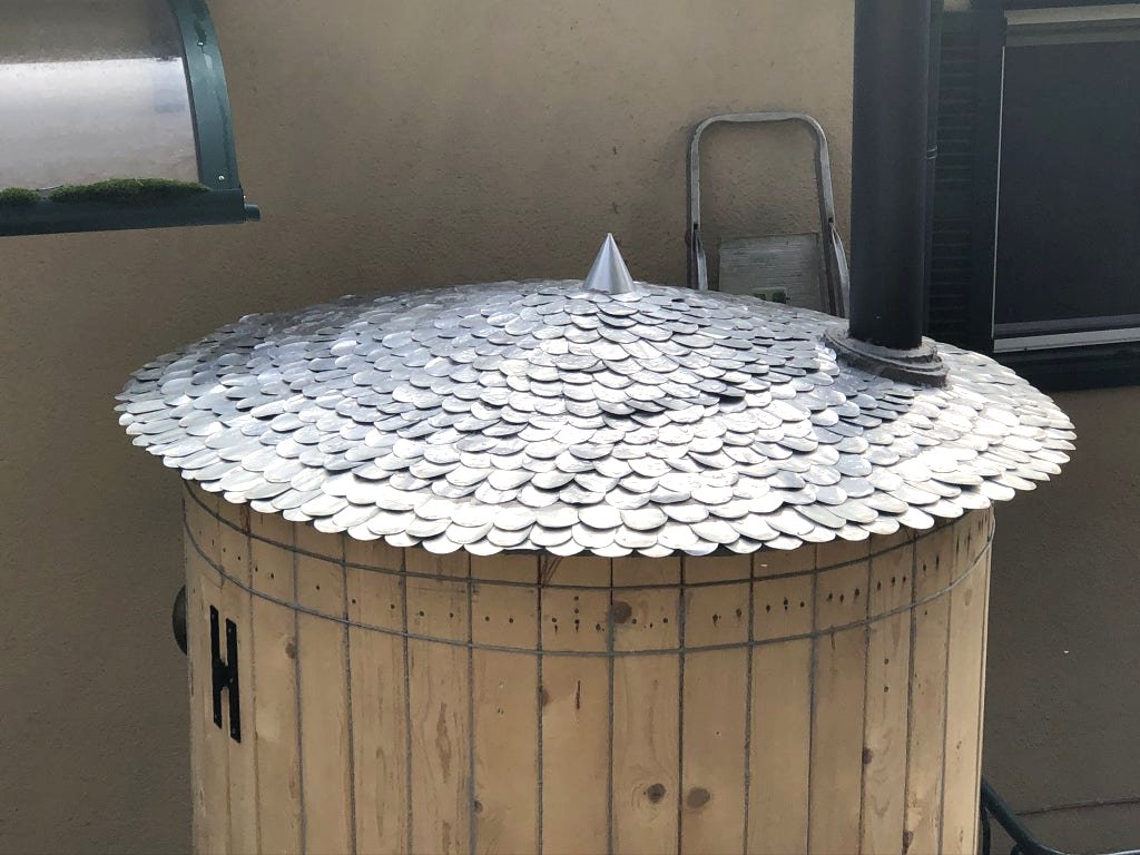 Финская баня – сауна мини бочка своими руками - фото 26