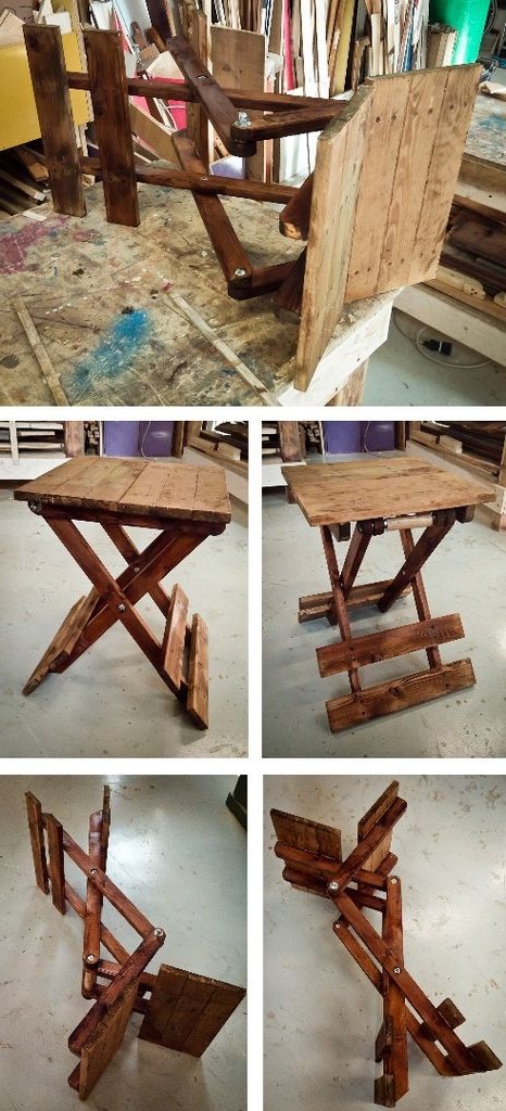 Маленький складной стул - фото 10