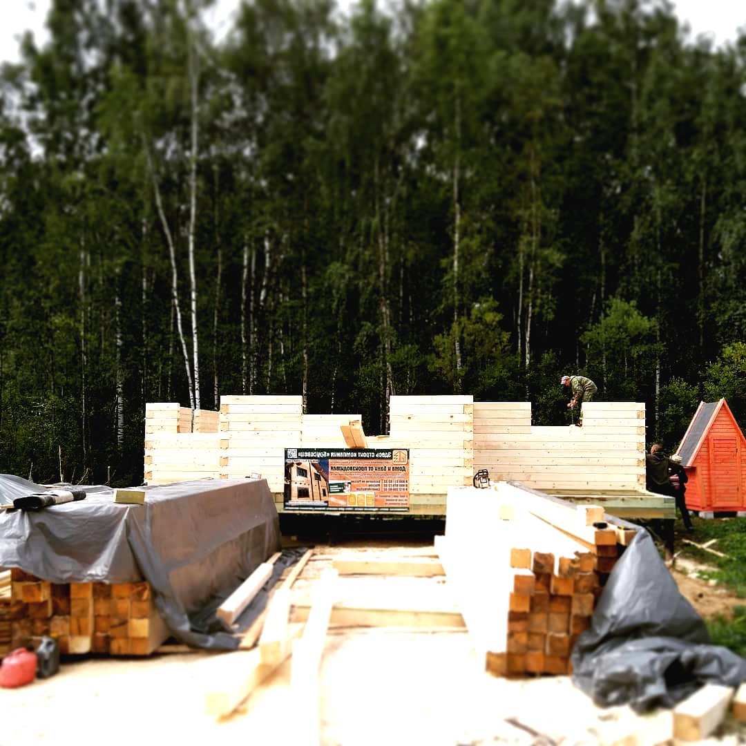 Очень красивый дом из бруса - фото 9