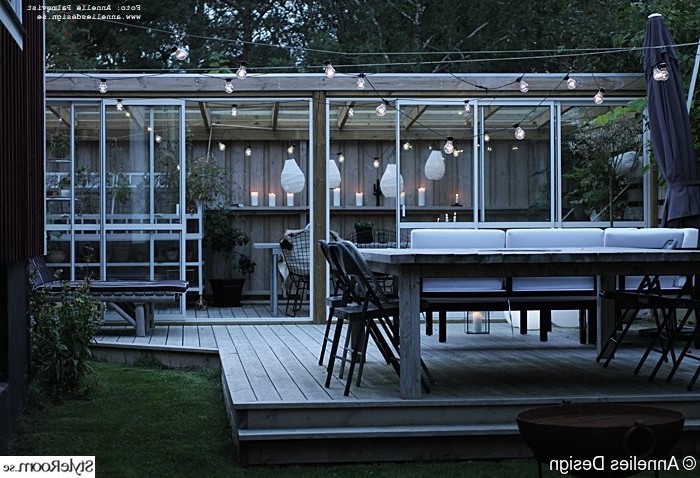 Застекленная беседка с террасой - фото 4