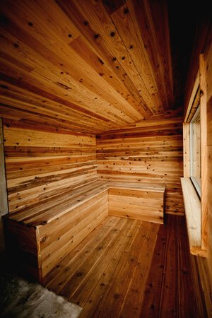 Сауна из кедрового дерева - фото 4