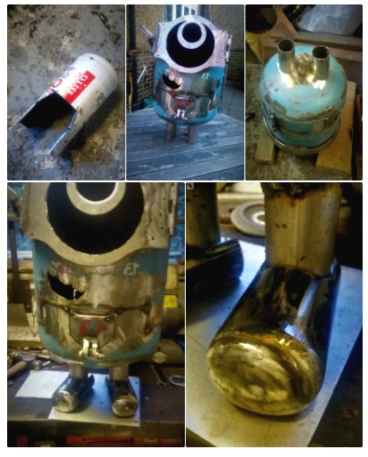 Крутая печь из газового баллона - фото 9