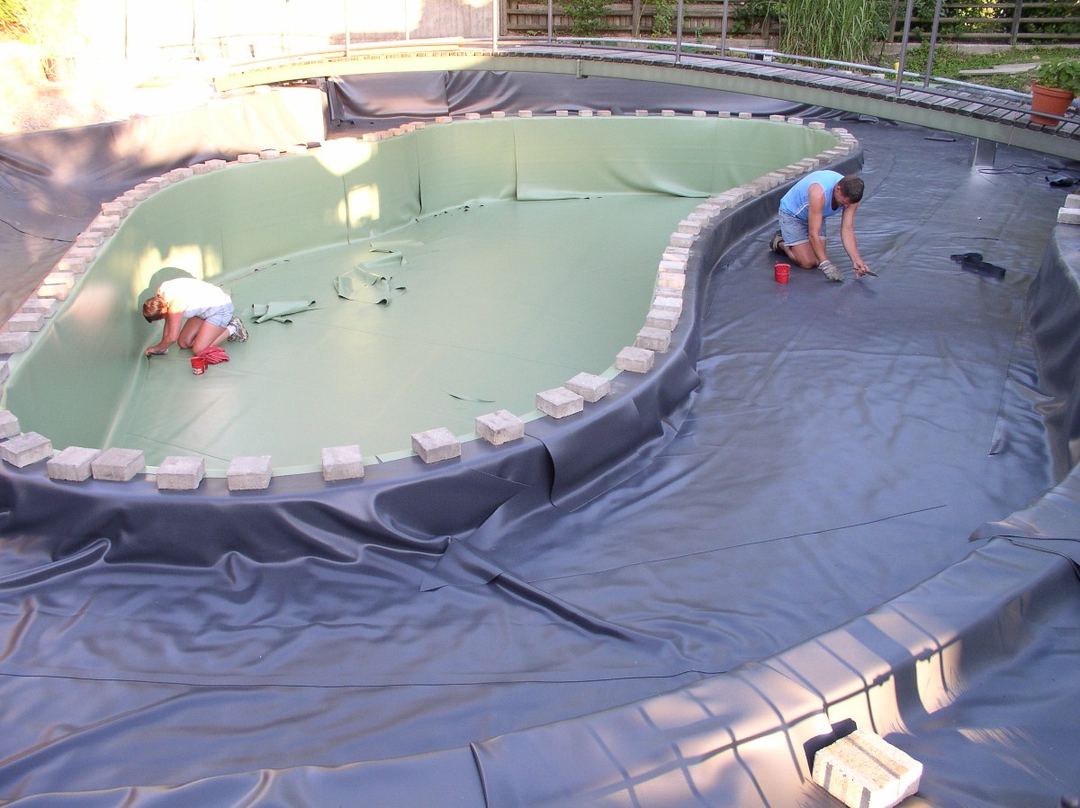 Пруд с мостом через него - фото 8