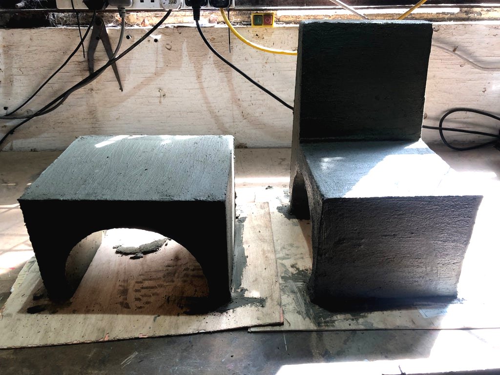 Бетонный стул - фото 4