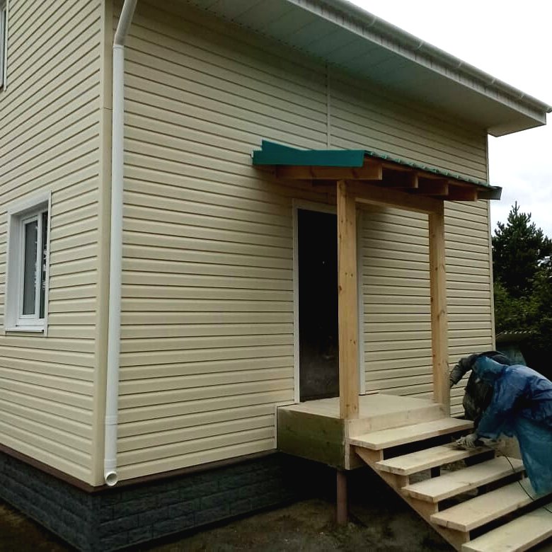 Каркасный дом 6х6 - фото 7