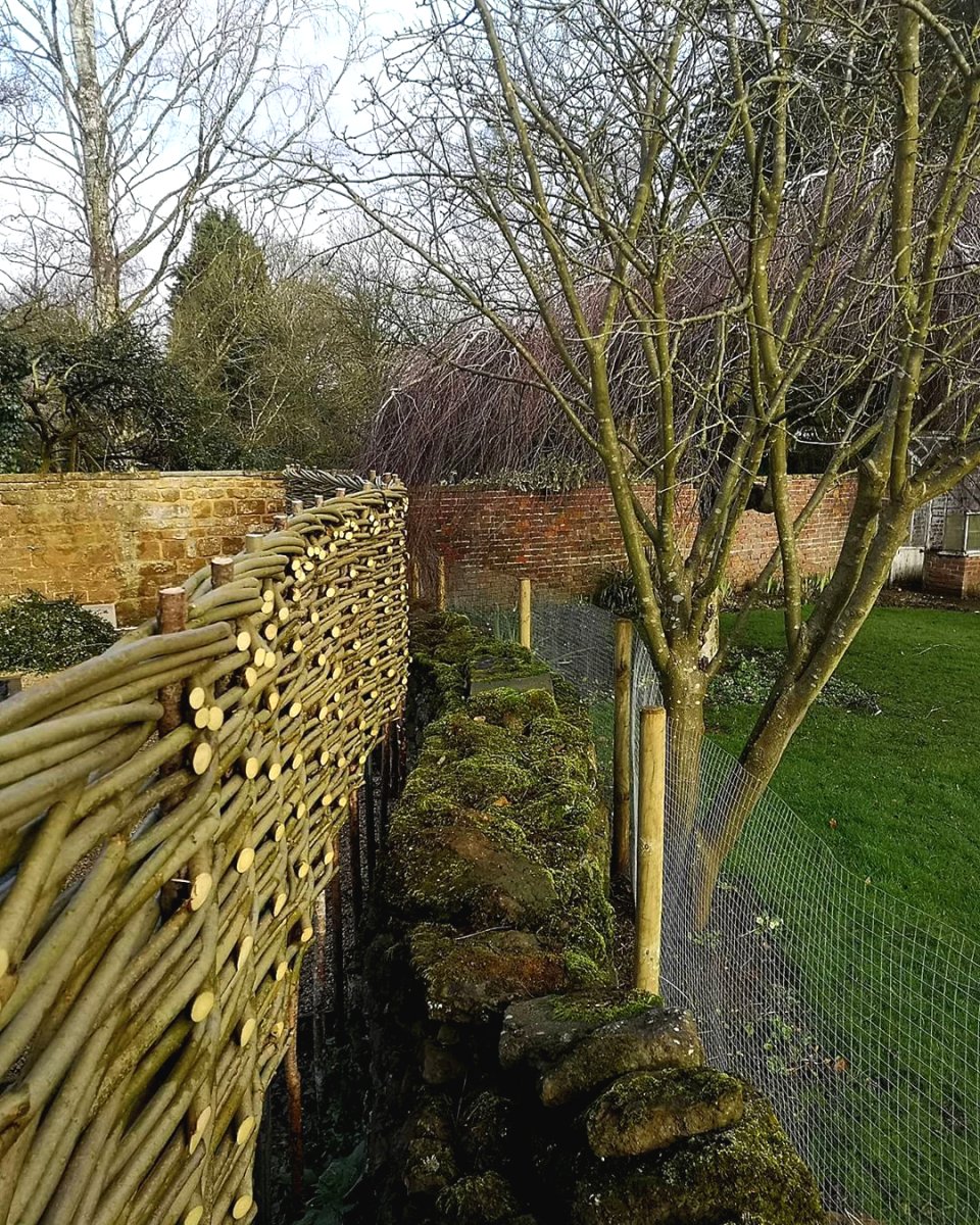 Плетеный забор своими руками - фото 4