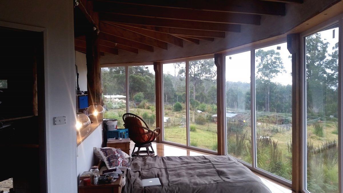 Необычный дом круглой формы - фото 13