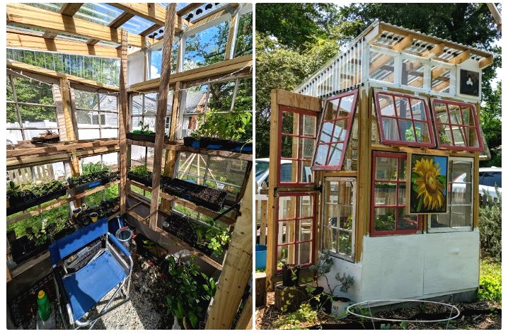 Парник из старых окон - фото 5