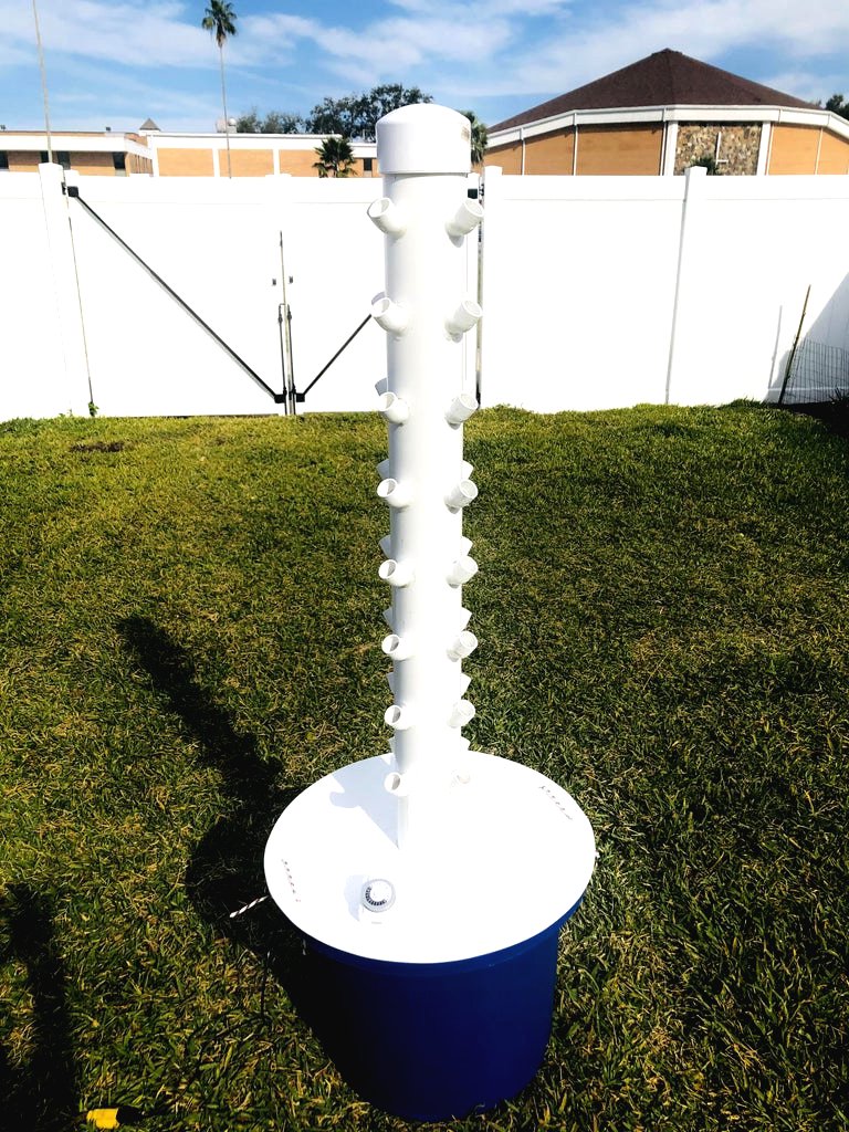 Вертикальный гидропонный сад - фото 7