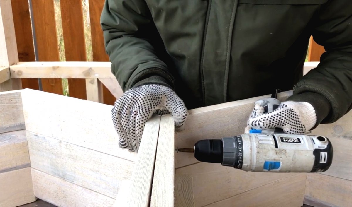 Дровник своими руками - фото 5