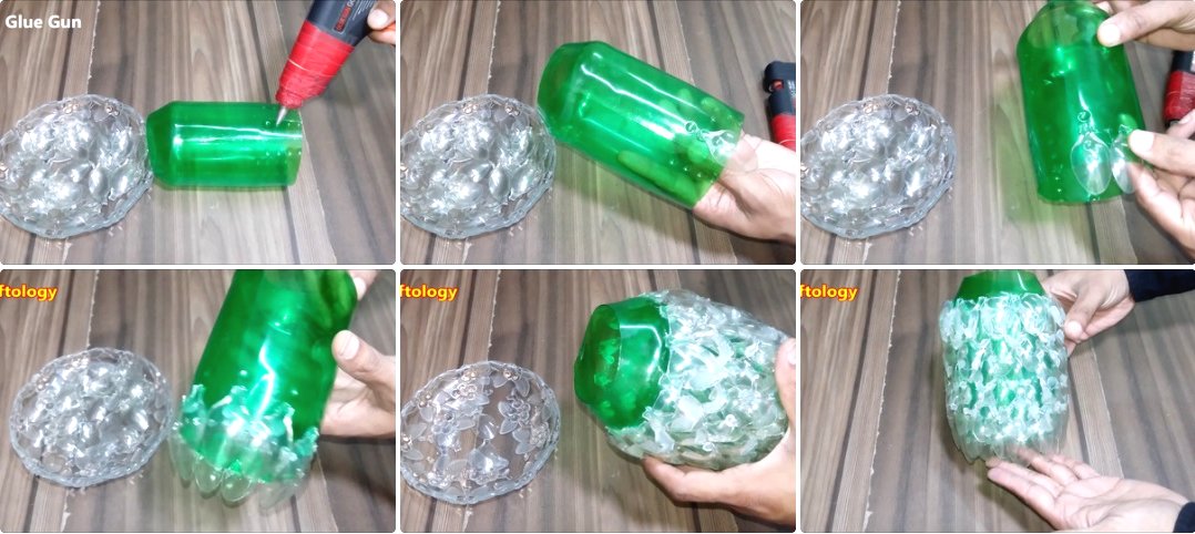 Поделка из пластиковых бутылок - фото 3