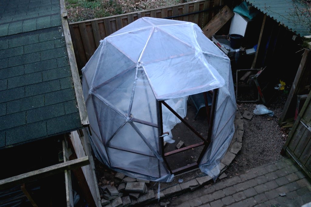 Купольная теплица своими руками - фото 12