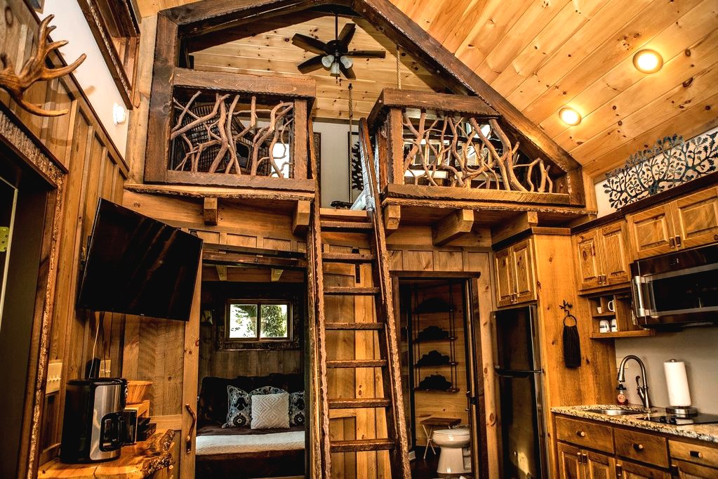 Трехэтажный домик на дереве - фото 9