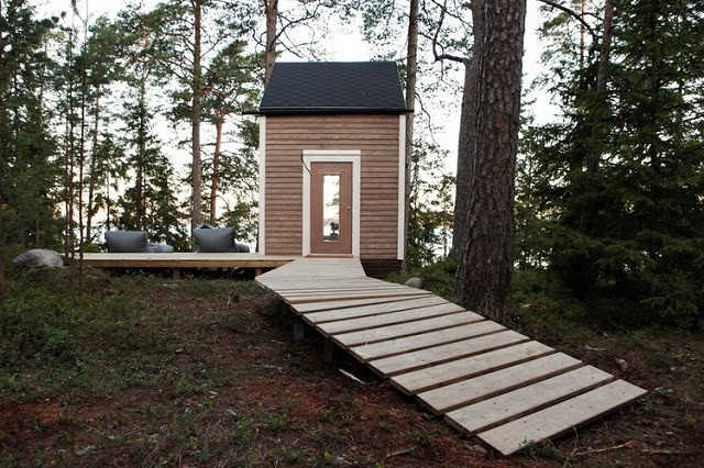 "Птичье гнездо" -  дом в лесу - фото 6