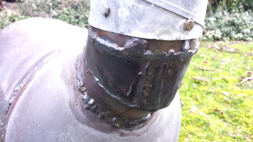 Дровяная печь из баллона  - фото 15