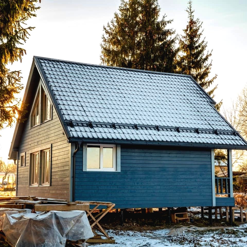 Каркасный дом с баней - фото 4