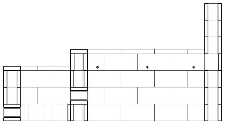 Оригинальная коптильня из шлакоблоков - фото 4