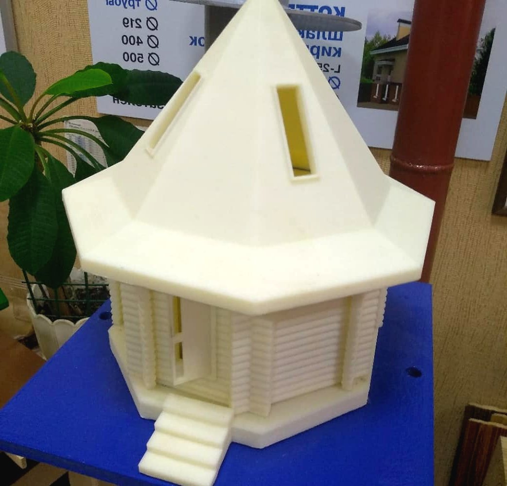 Необычная баня из бруса - фото 3