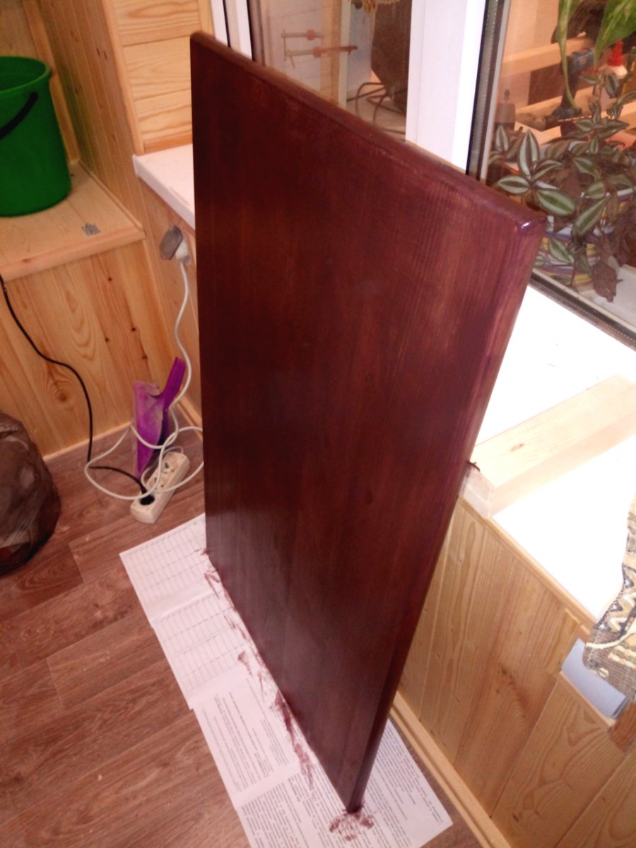 Стол и стул своими руками из дерева - фото 4