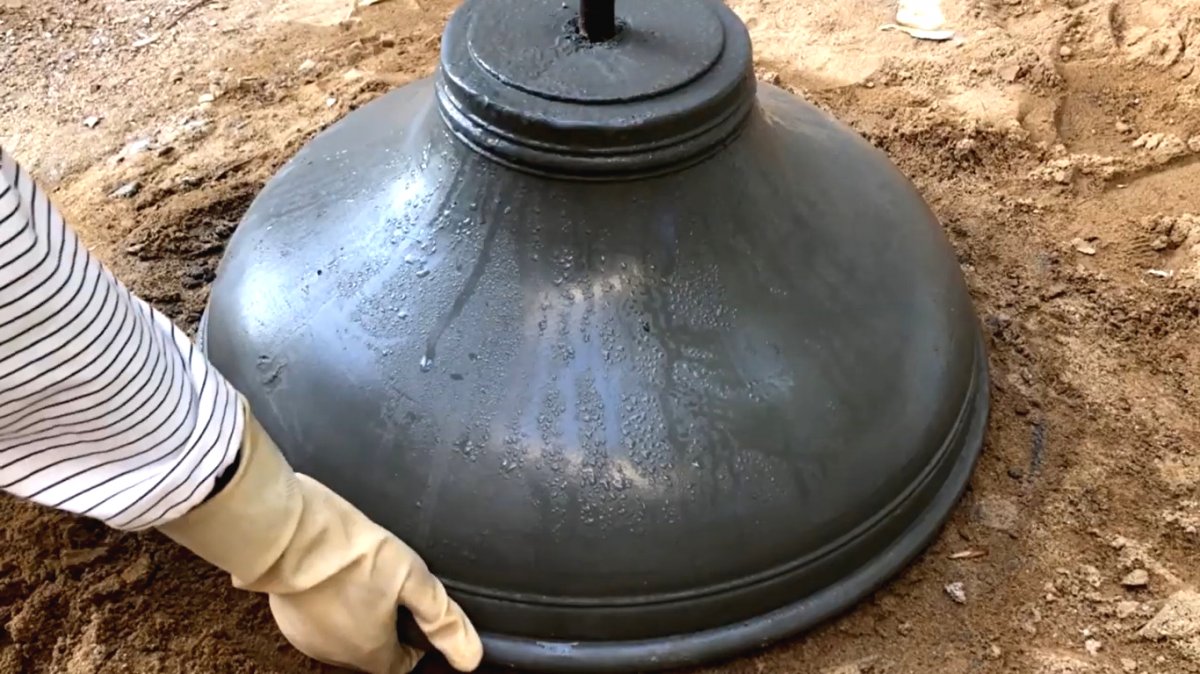 Садовый фонтан с имитацией под гранитный камень - фото 34