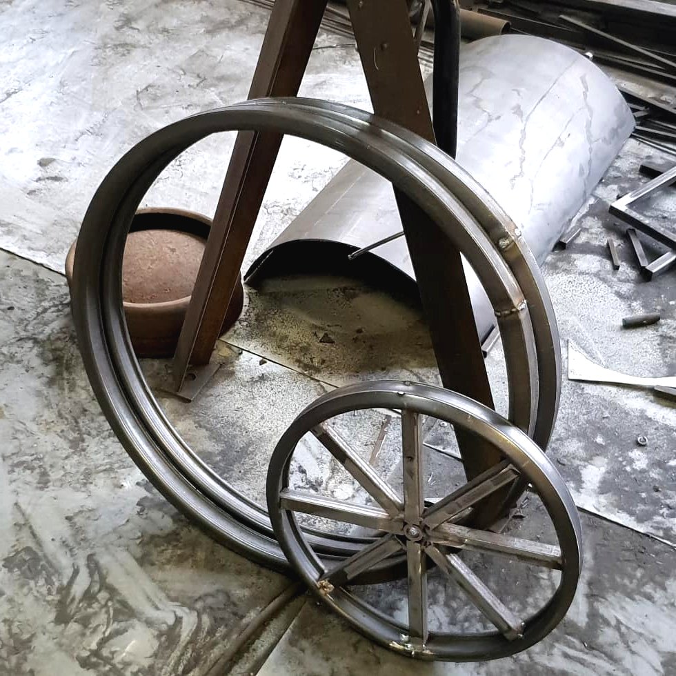 Мангал в виде паровоза - фото 4