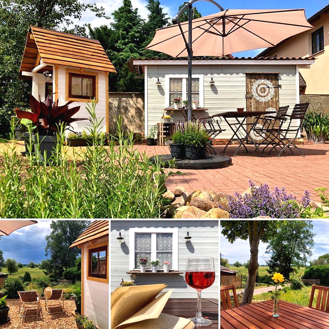 Необычная беседка из дерева - фото 7