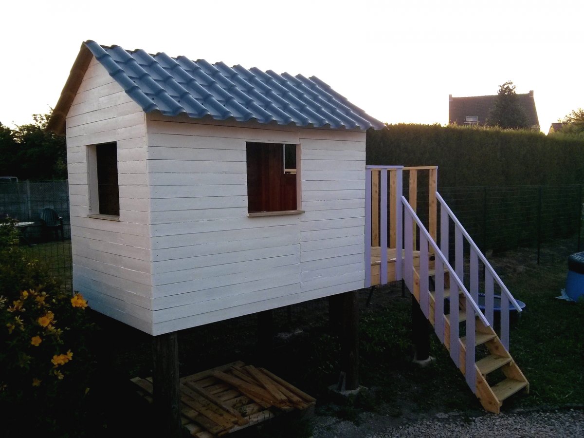 Детский домик для дачи - фото 23