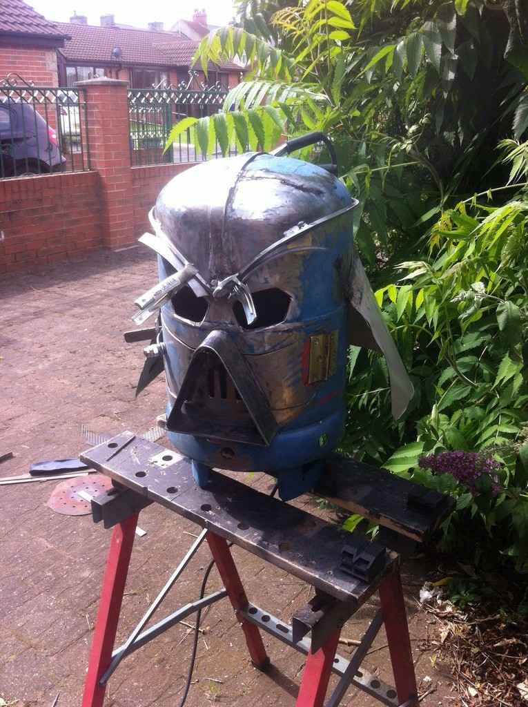 Необычная печь из газового баллона - фото 6