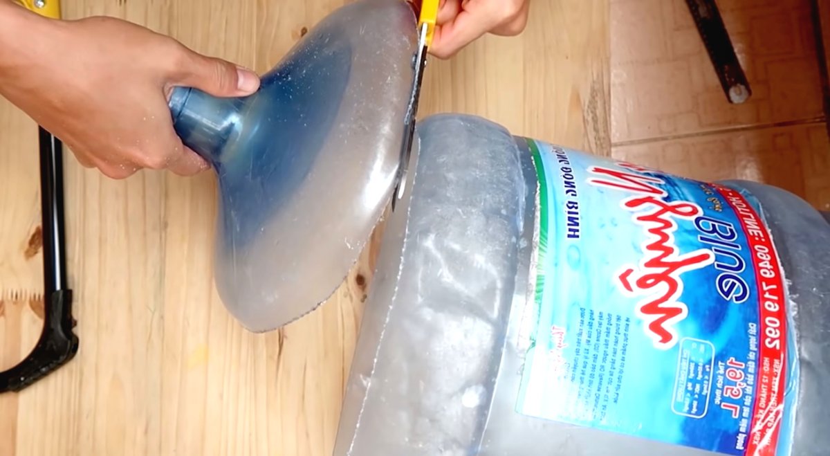 Горшок из пластиковой бутылки - фото 2