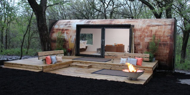 Дом из бочки - фото 7
