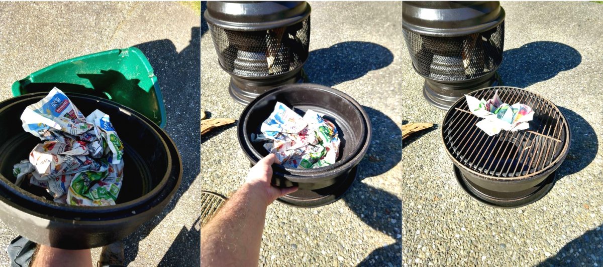 Как из старых автомобильных дисков собрать уличный очаг - фото 30