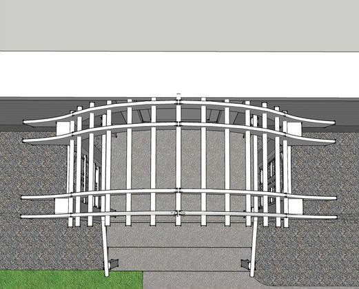 Интересное крыльцо из дерева для дома - фото 14