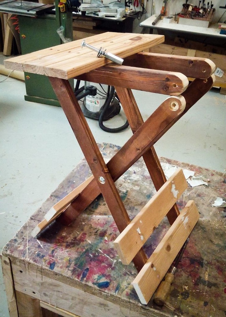 Маленький складной стул - фото 9