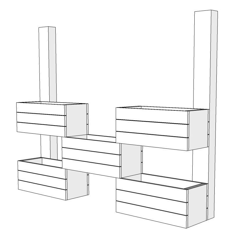 Вертикальный сад для террасы - фото 3