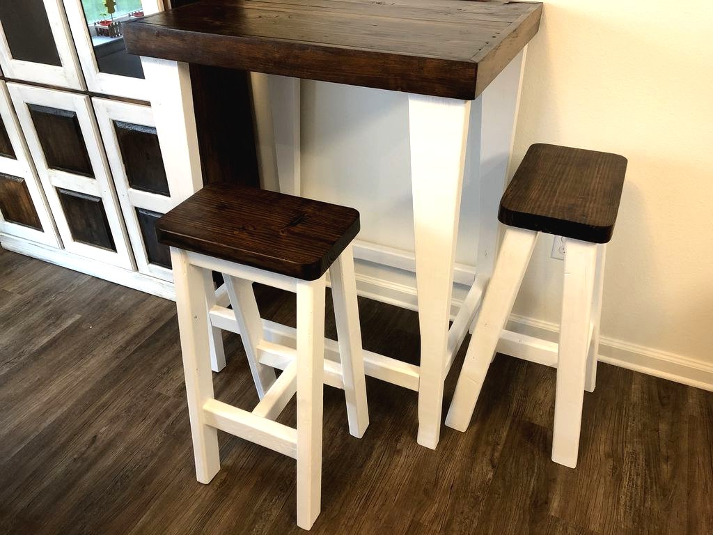 Как сделать барный стул из дерева - фото 2